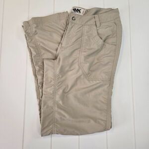 Mountain Khakis Women's Size‎ 8 Khaki Nylon Hiking Pants Outdoor Lightweight